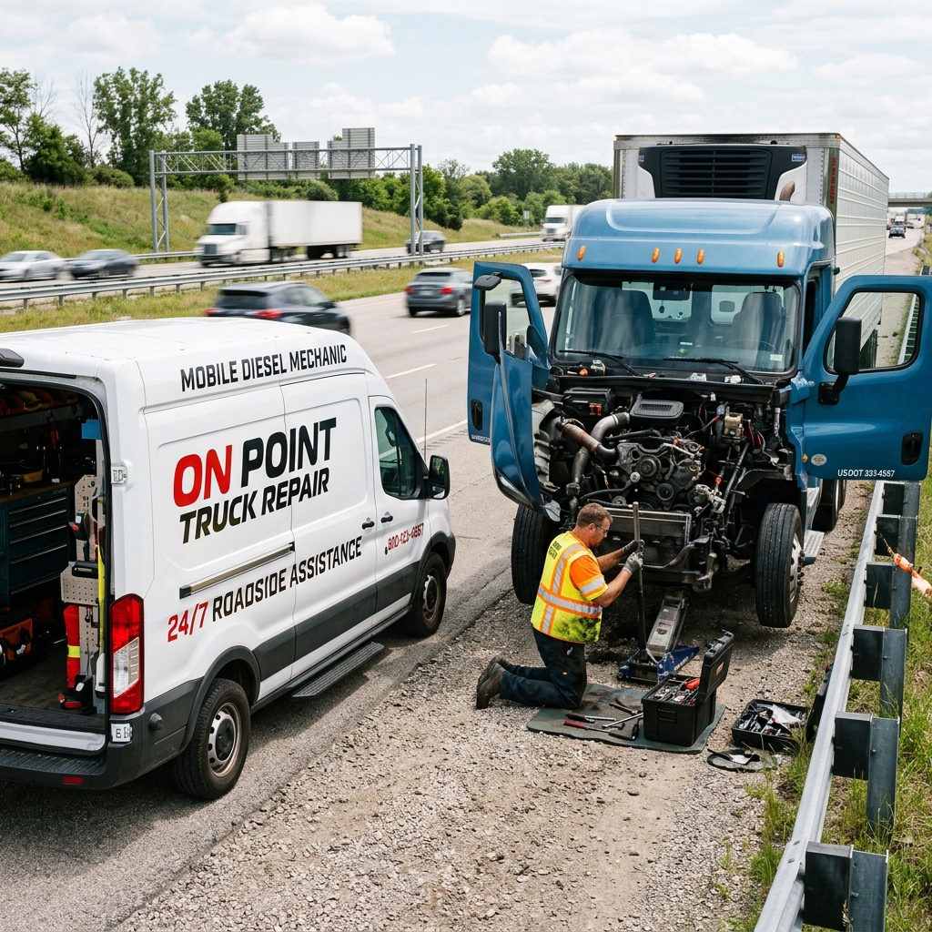 Roadside Diesel Engine Repair